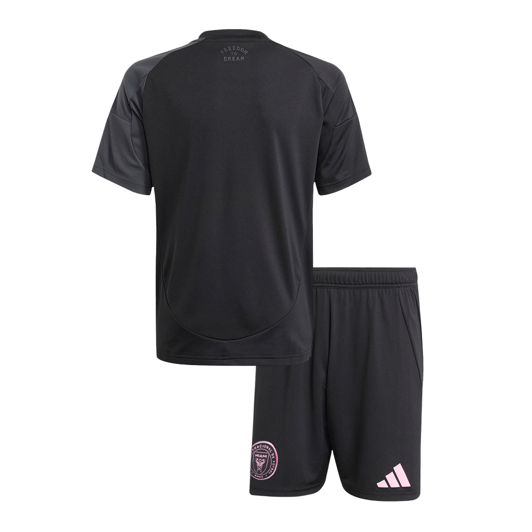 Inter Miami CF Away Soccer Jersey Kit 2025 Kids(Jersey+Shorts)