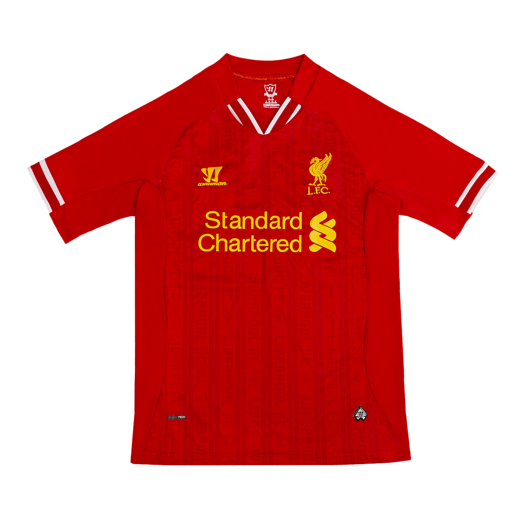 Liverpool SUAREZ #7 Home Soccer Jersey Retro 2013/14