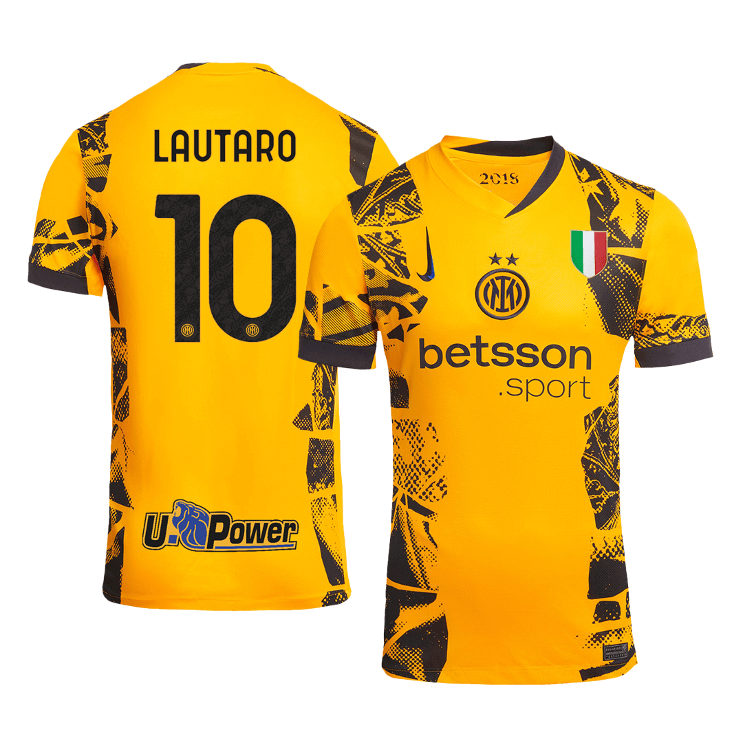 Inter Milan LAUTARO #10 Third Away Soccer Jersey 2024/25