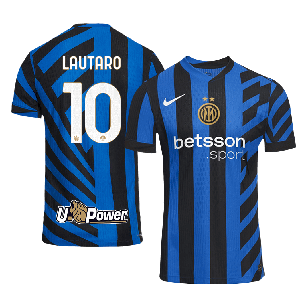 Inter Milan LAUTARO #10 Home Soccer Jersey 2024/25