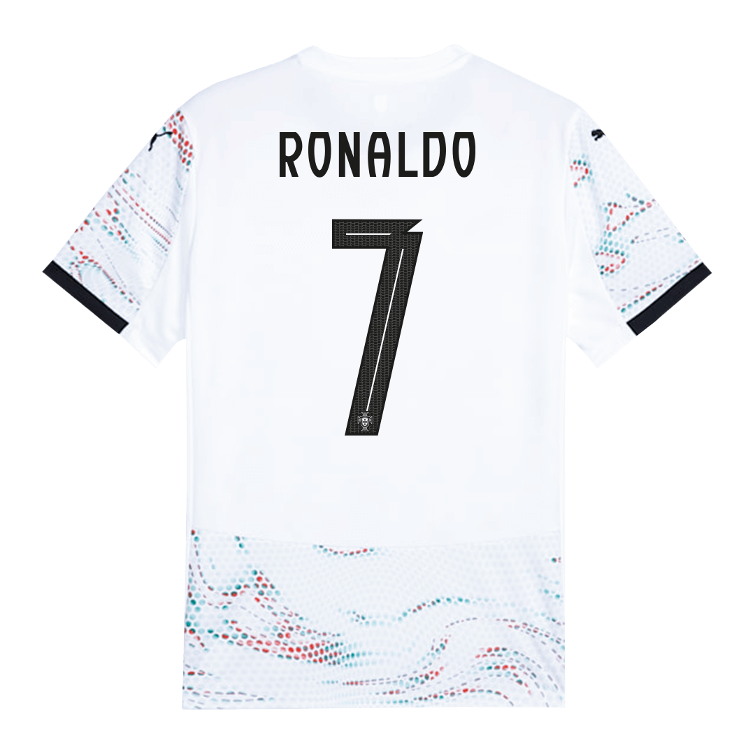 Portugal RONALDO #7 Away Soccer Jersey 2025
