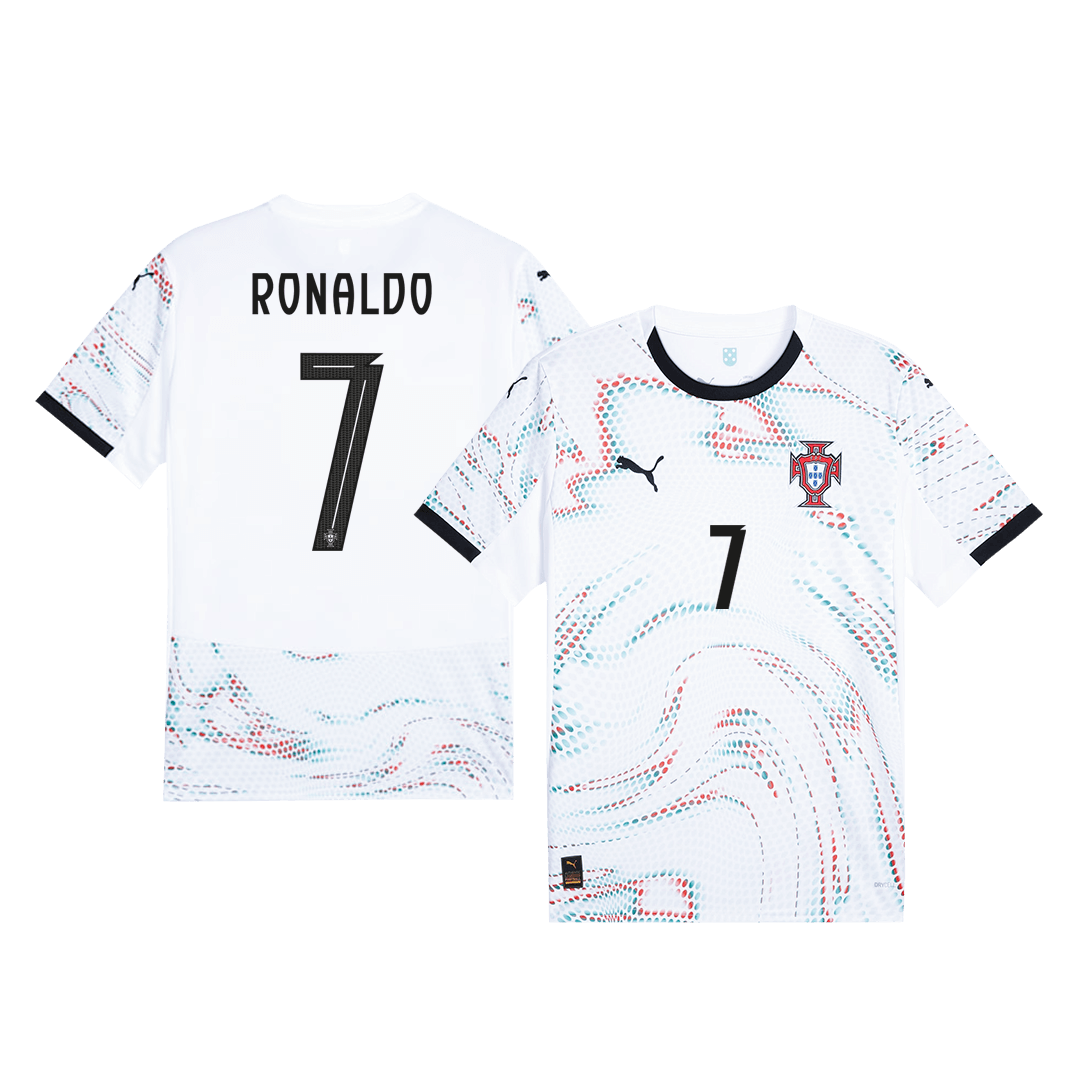 Portugal RONALDO #7 Away Soccer Jersey 2025