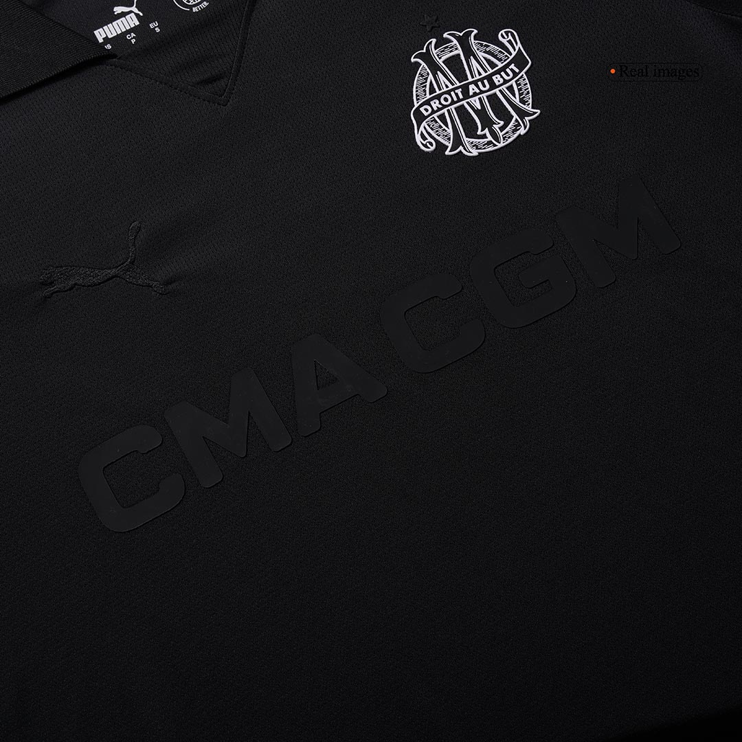Marseille Goalkeeper Soccer Jersey 2024/25 - Black(125th Anniversary)