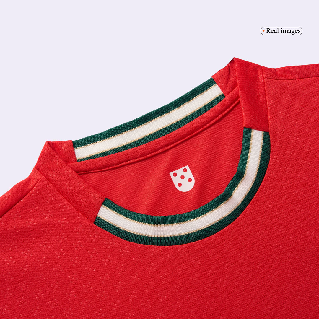 Portugal DIOGO J. #21 Home Soccer Jersey 2025