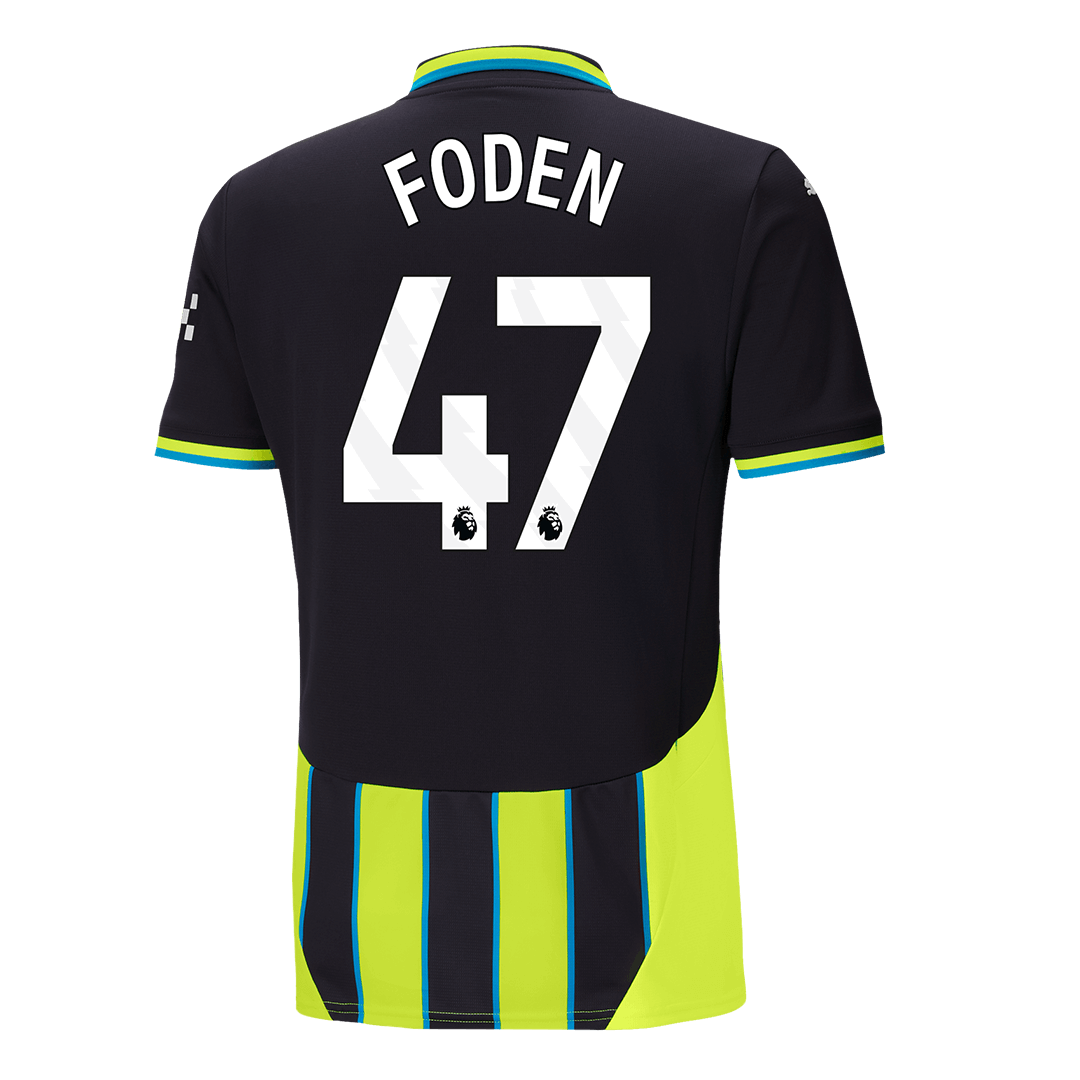 Manchester City FODEN #47 Away Soccer Jersey 2024/25