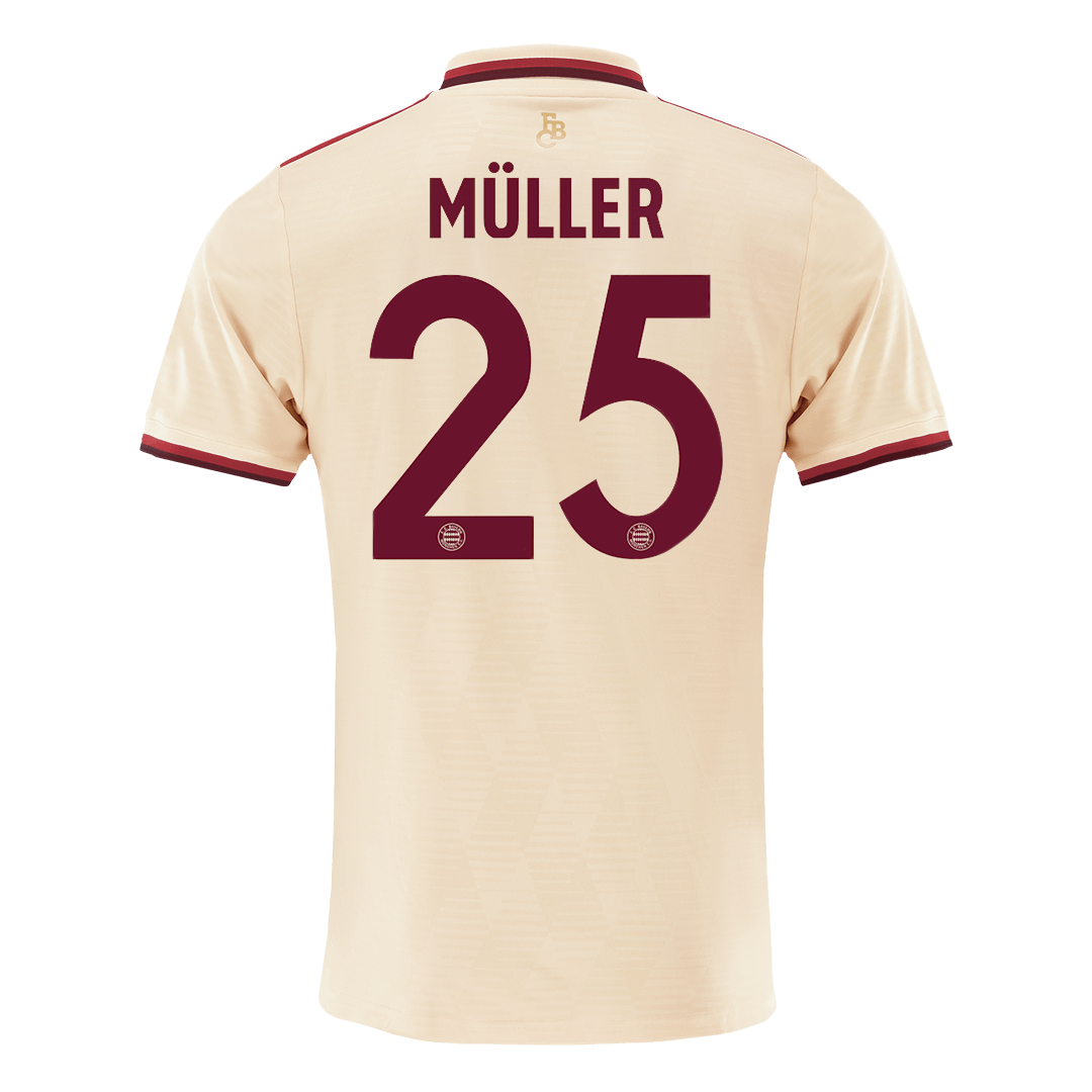 Bayern Munich MÜLLER #25 Third Away Soccer Jersey 2024/25 - UCL Edition