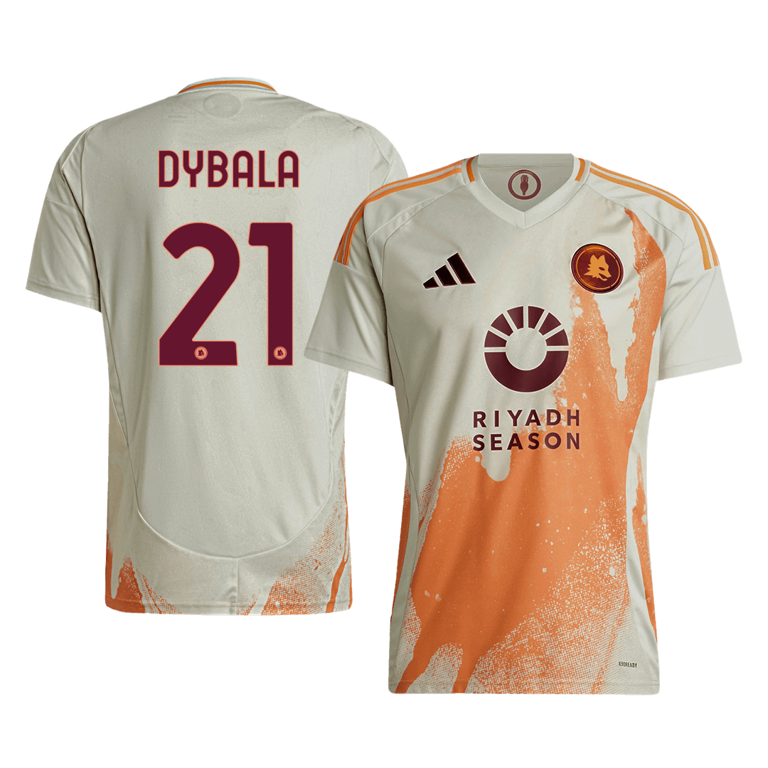Roma DYBALA #21 Away Soccer Jersey 2024/25