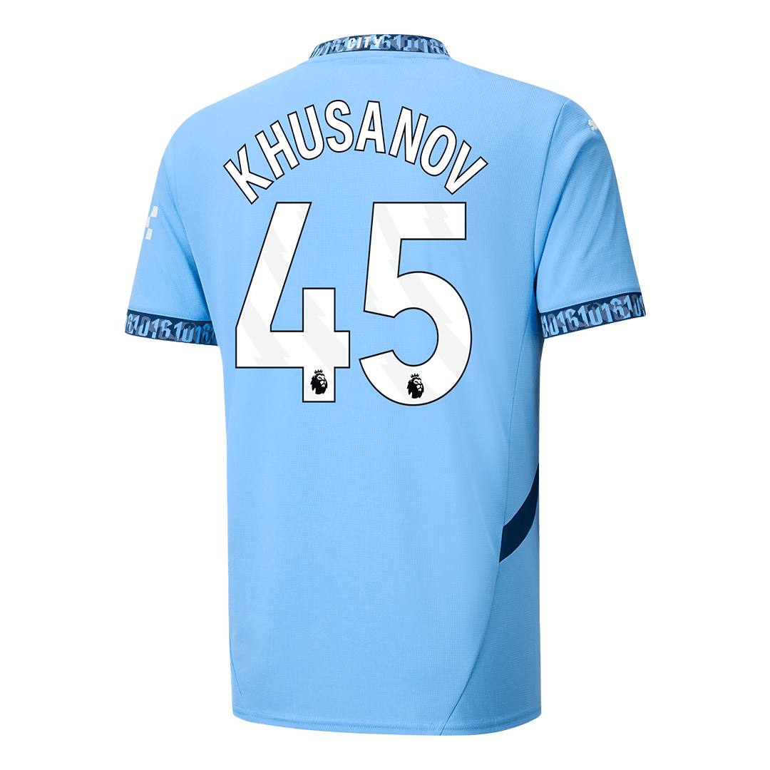 Manchester City KHUSANOV #45 Home Jersey 2024/25