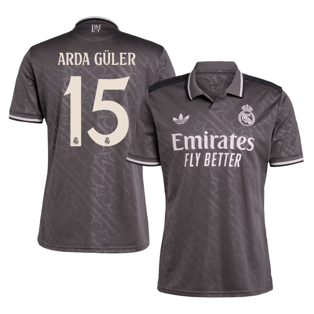 Real Madrid ARDA GÜLER #15 Third Away Jersey 2024/25