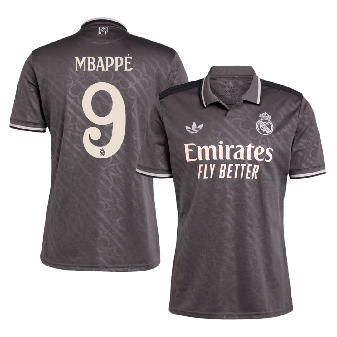 Real Madrid MBAPPÉ #9 Third Away Jersey 2024/25