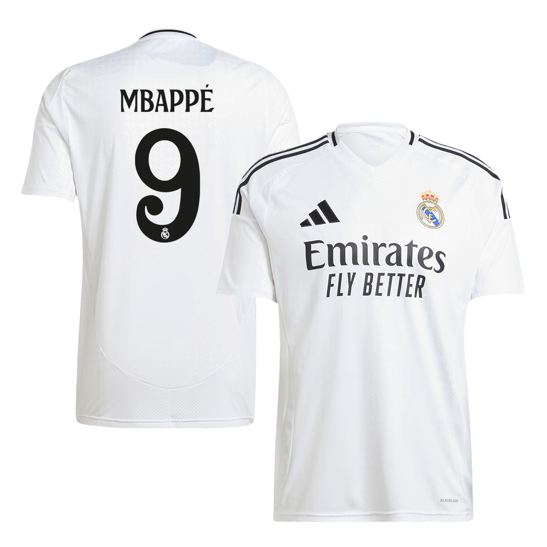 Real Madrid MBAPPÉ #9 Home Jersey 2024/25