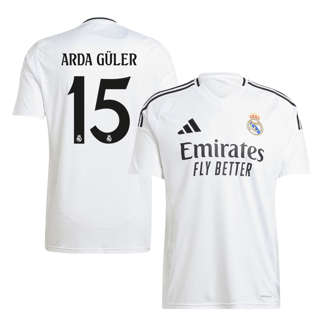 Real Madrid ARDA GÜLER #15 Home Jersey 2024/25