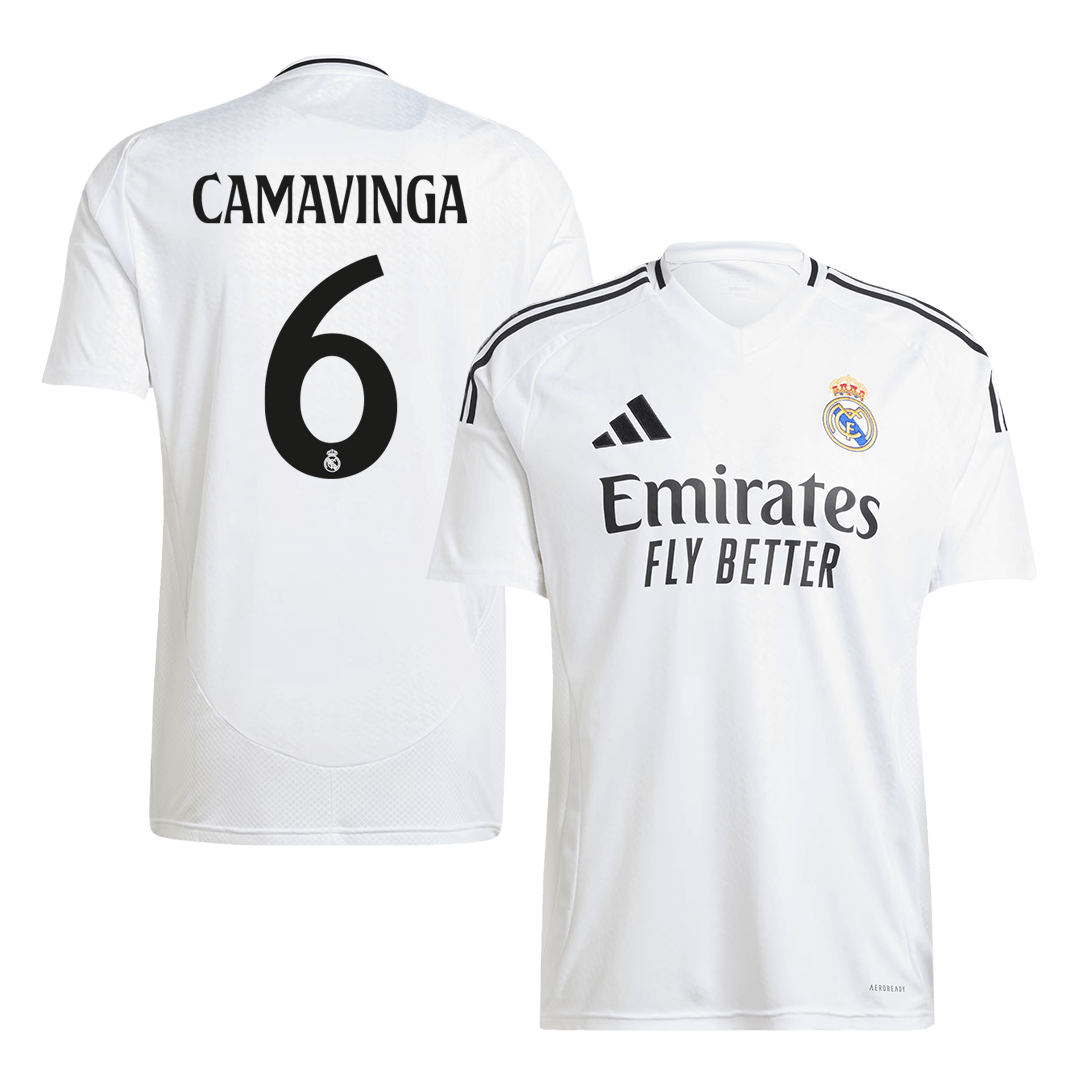 Real Madrid CAMAVINGA #6 Home Jersey 2024/25