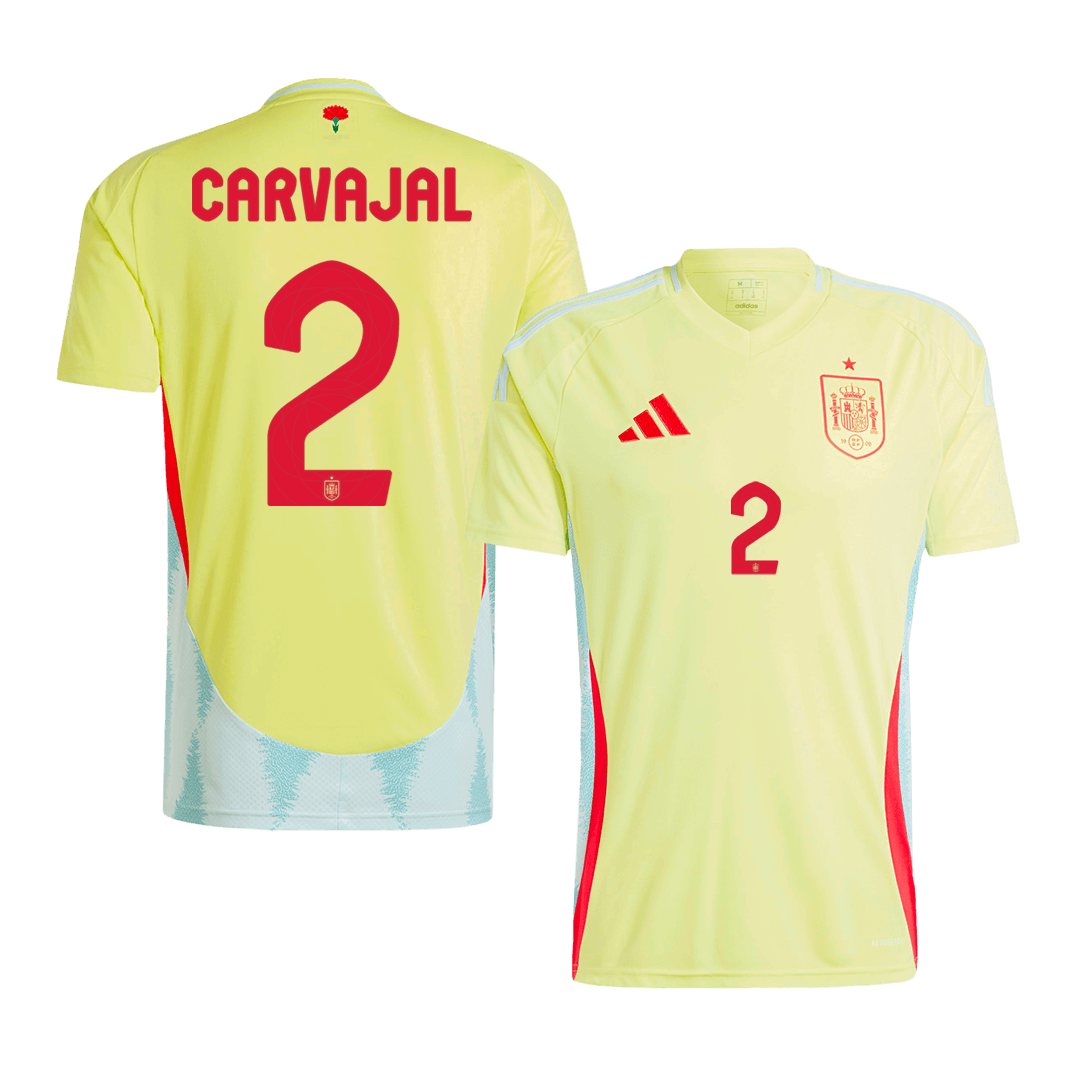 Spain CARVAJAL #2 Away Jersey EURO 2024