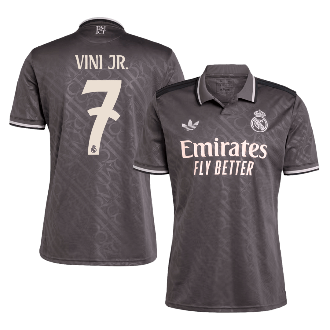 Real Madrid VINI JR. #7 Third Away Jersey 2024/25
