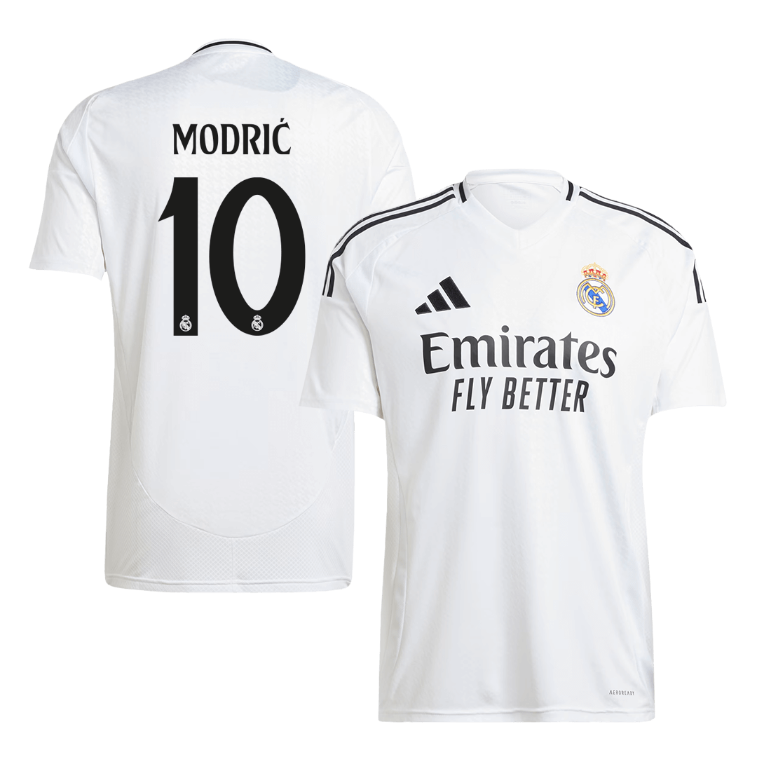 Real Madrid MODRIĆ #10 Home Jersey 2024/25