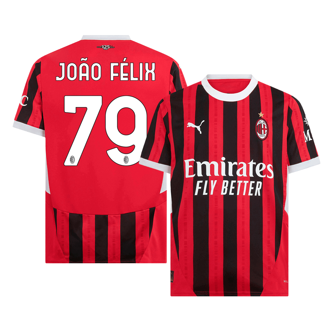 AC Milan JOÃO FÉLIX #79 Home Soccer Jersey 2024/25