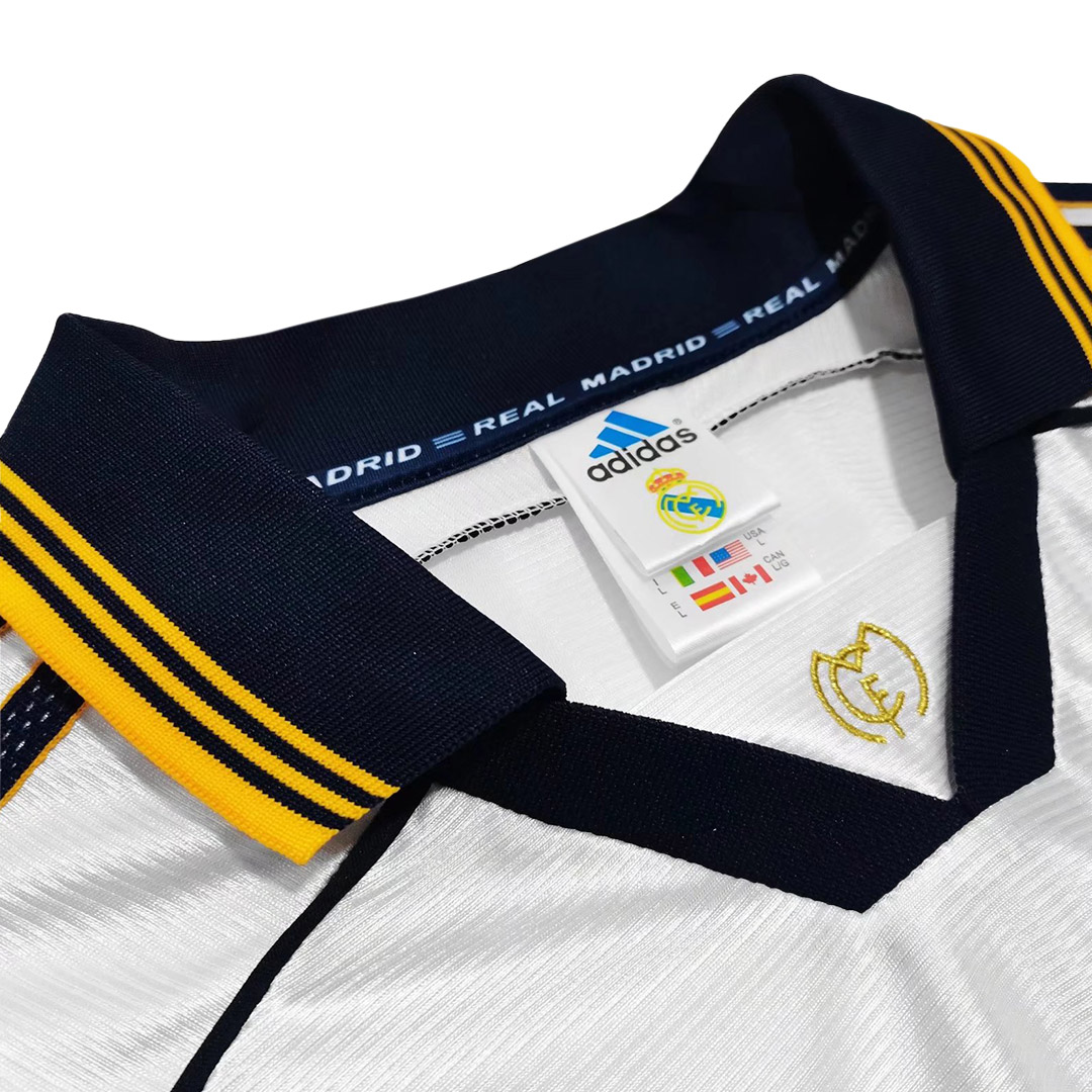 Real Madrid Home Jersey Retro 1999/00