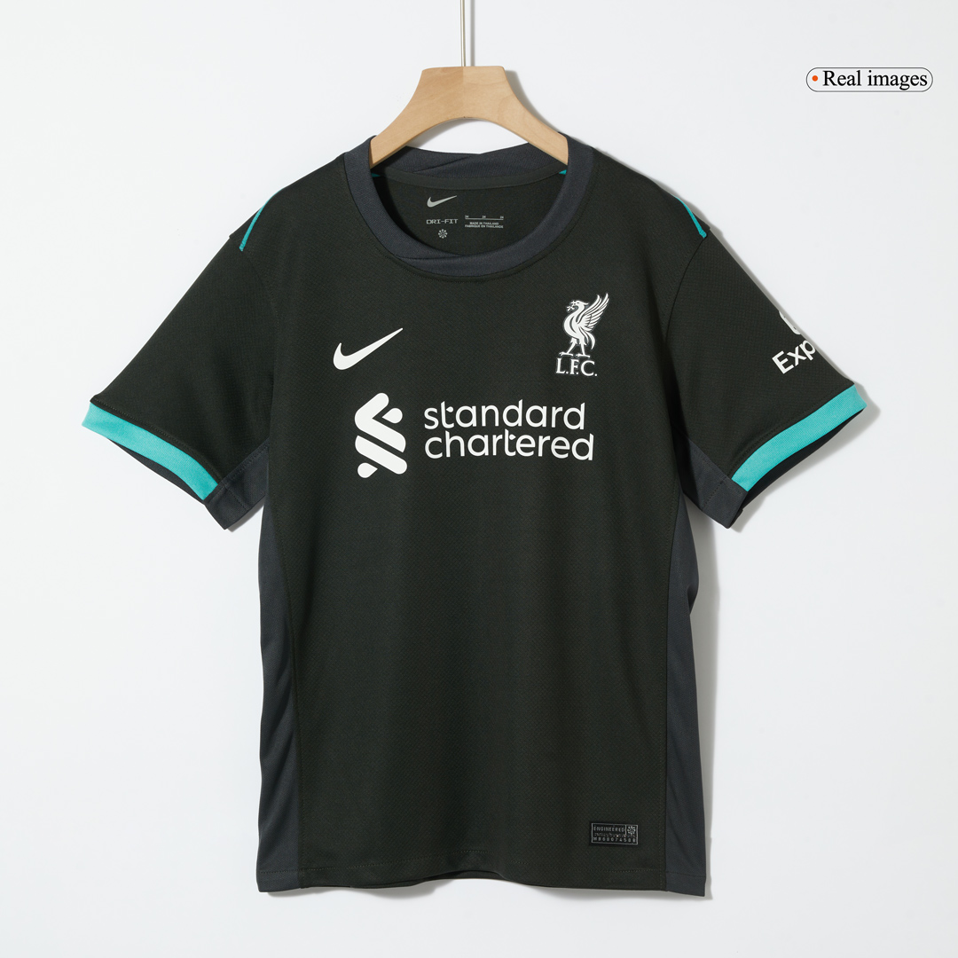 Liverpool Away Jersey Kit 2024/25 Kids(Jersey+Shorts)