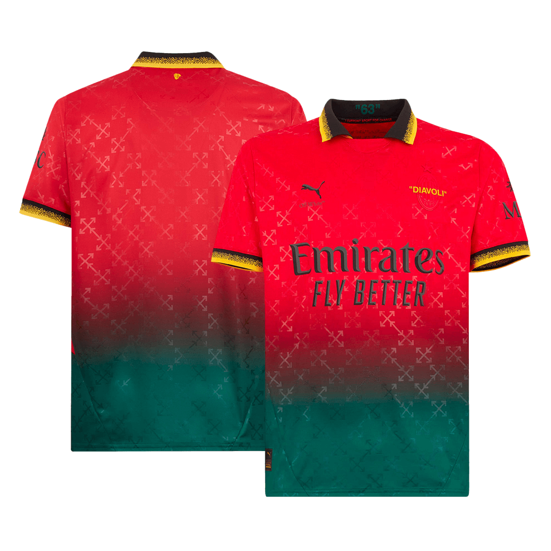 AC Milan Fourth Away Goalkeeper Soccer Jersey 2024/25 - Red