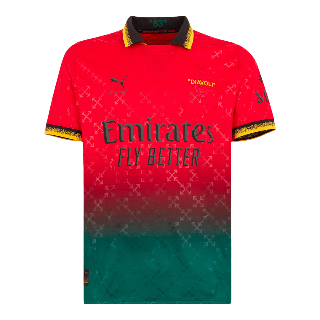 AC Milan Fourth Away Goalkeeper Soccer Jersey 2024/25 - Red