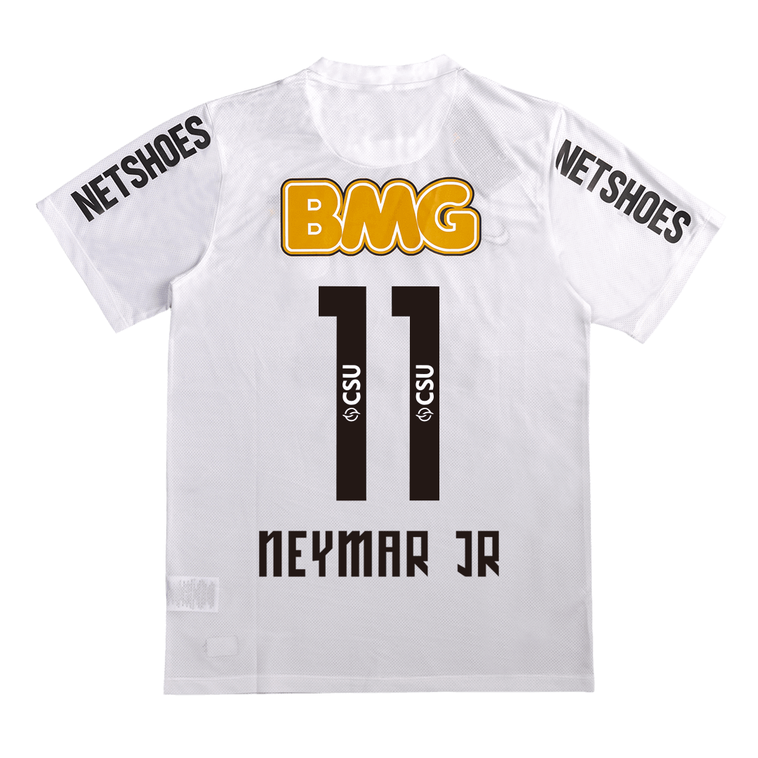 Santos FC NEYMAR JR #11 Home Soccer Jersey Retro 2012