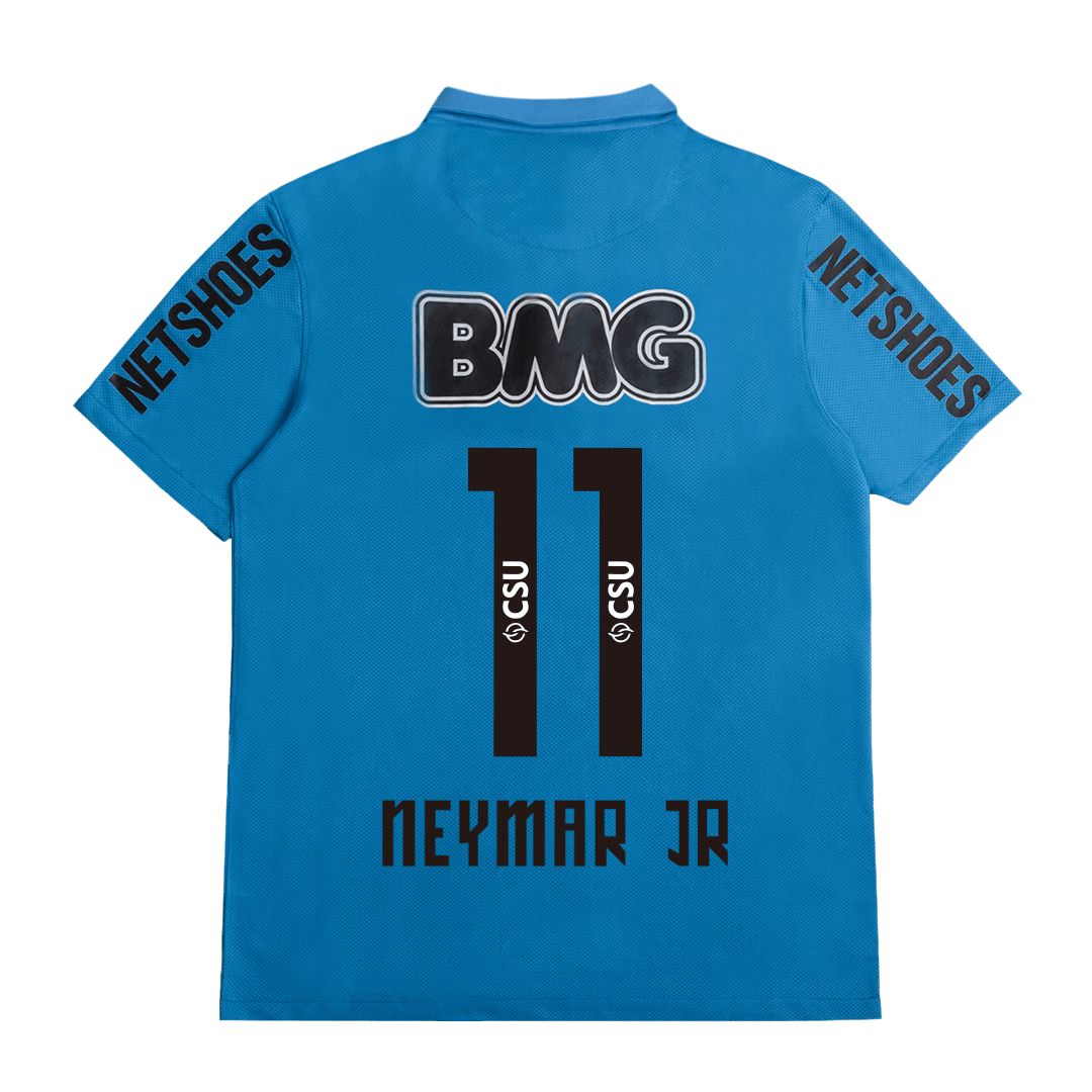 Santos FC NEYMAR JR #11 Third Away Soccer Jersey Retro 2012