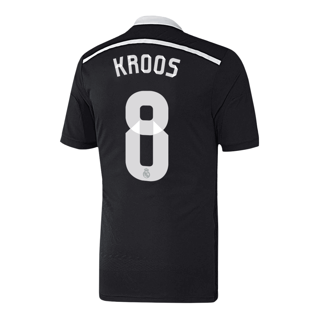 Real Madrid KROOS #8 Third Away Soccer Jersey Retro 2014/15