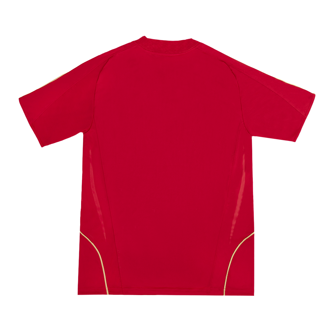 Spain Home Soccer Jersey Retro 2008
