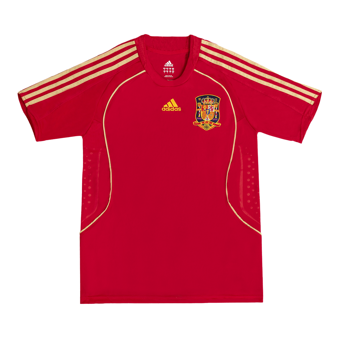 Spain Home Soccer Jersey Retro 2008