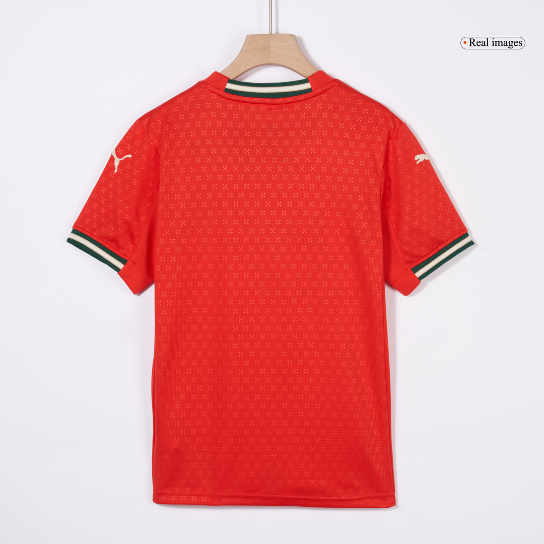 Portugal Home Soccer Jersey Kit 2025 Kids(Jersey+Shorts)
