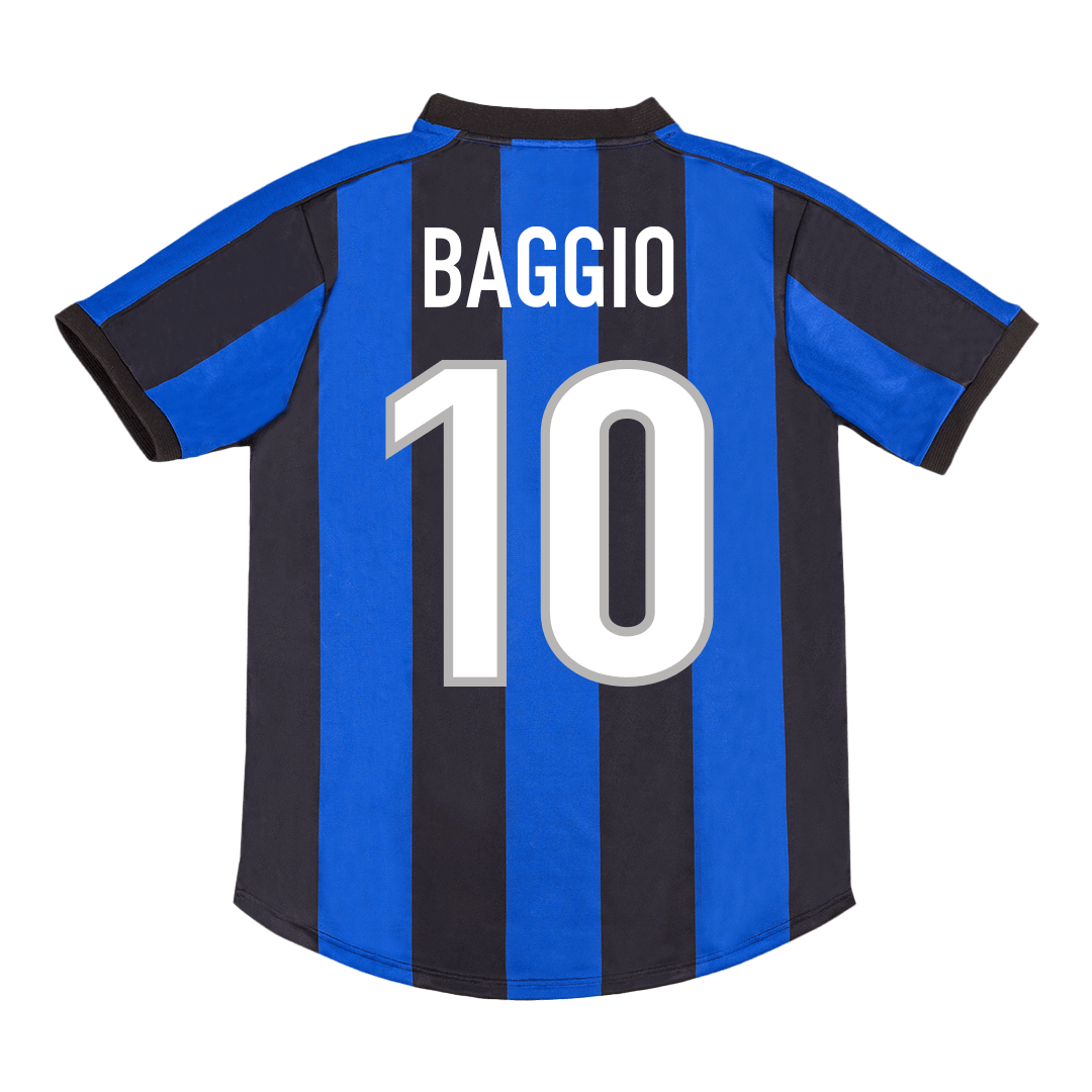 Inter Milan BAGGIO #10 Home Soccer Jersey Retro 1999/00