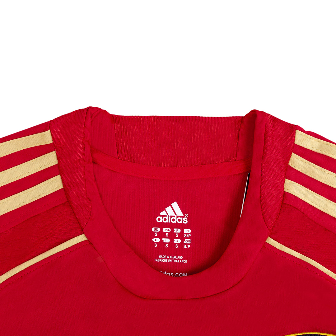 Spain Home Soccer Jersey Retro 2008