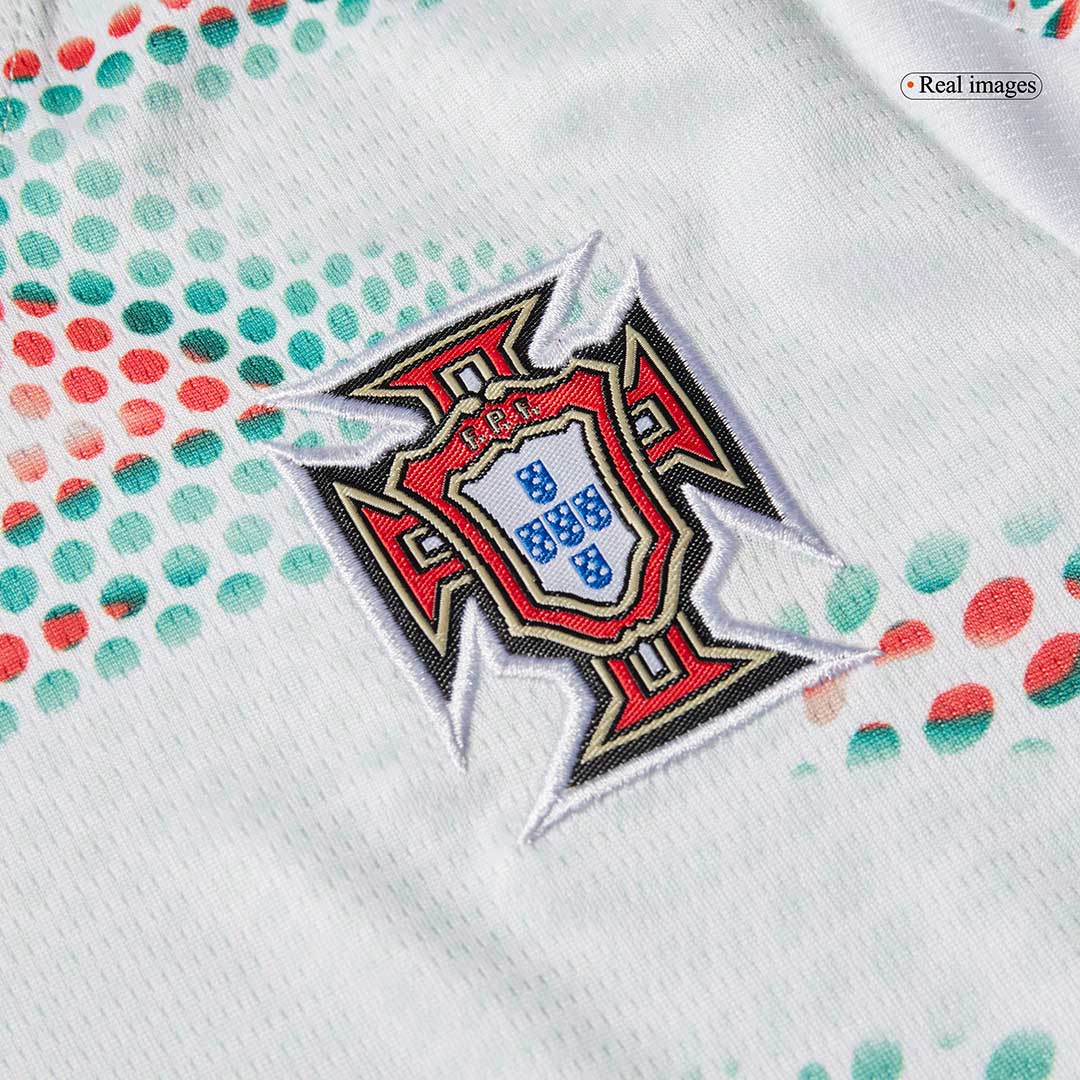 Portugal Away Soccer Jersey Kit 2025 Kids(Jersey+Shorts)