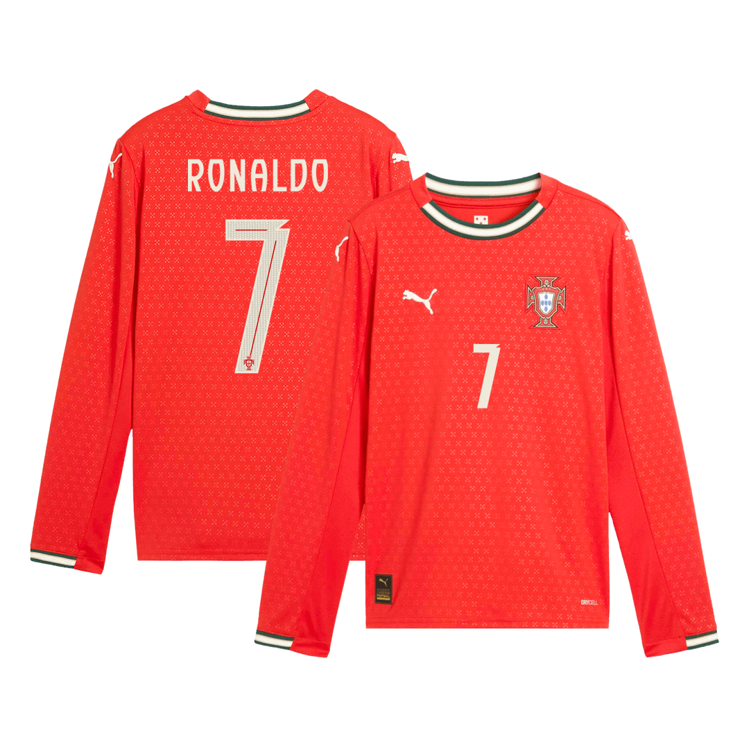 Portugal RONALDO #7 Home Soccer Jersey 2025