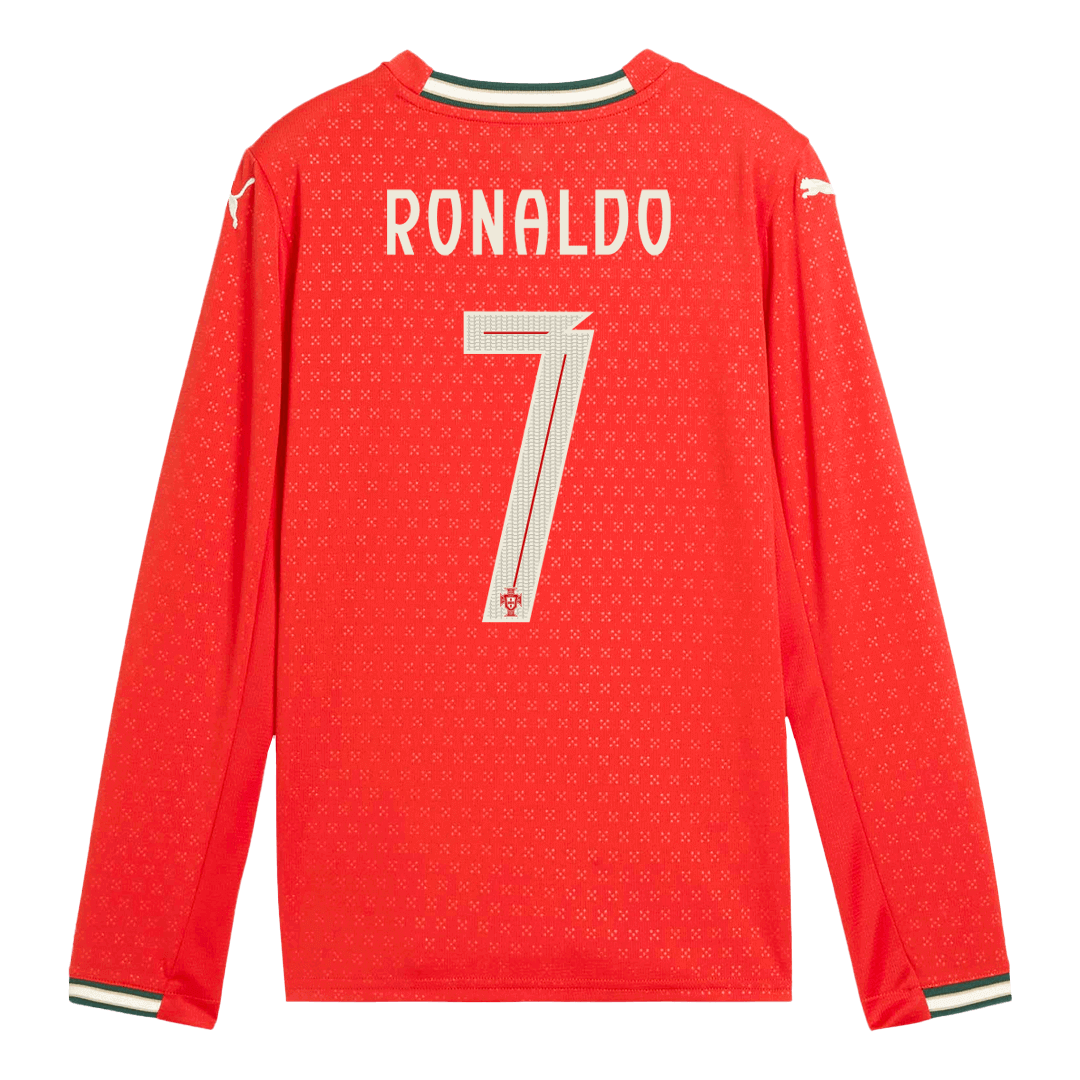 Portugal RONALDO #7 Home Soccer Jersey 2025