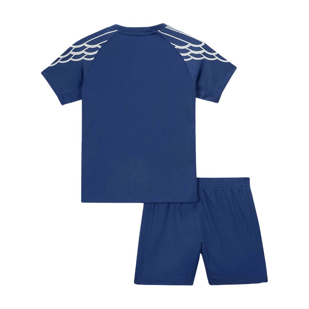 PSG Fourth Away Soccer Jersey Kit 2024/25 Kids(Jersey+Shorts)