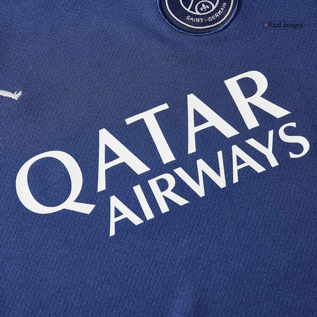 PSG Fourth Away Soccer Jersey Kit 2024/25 Kids(Jersey+Shorts)