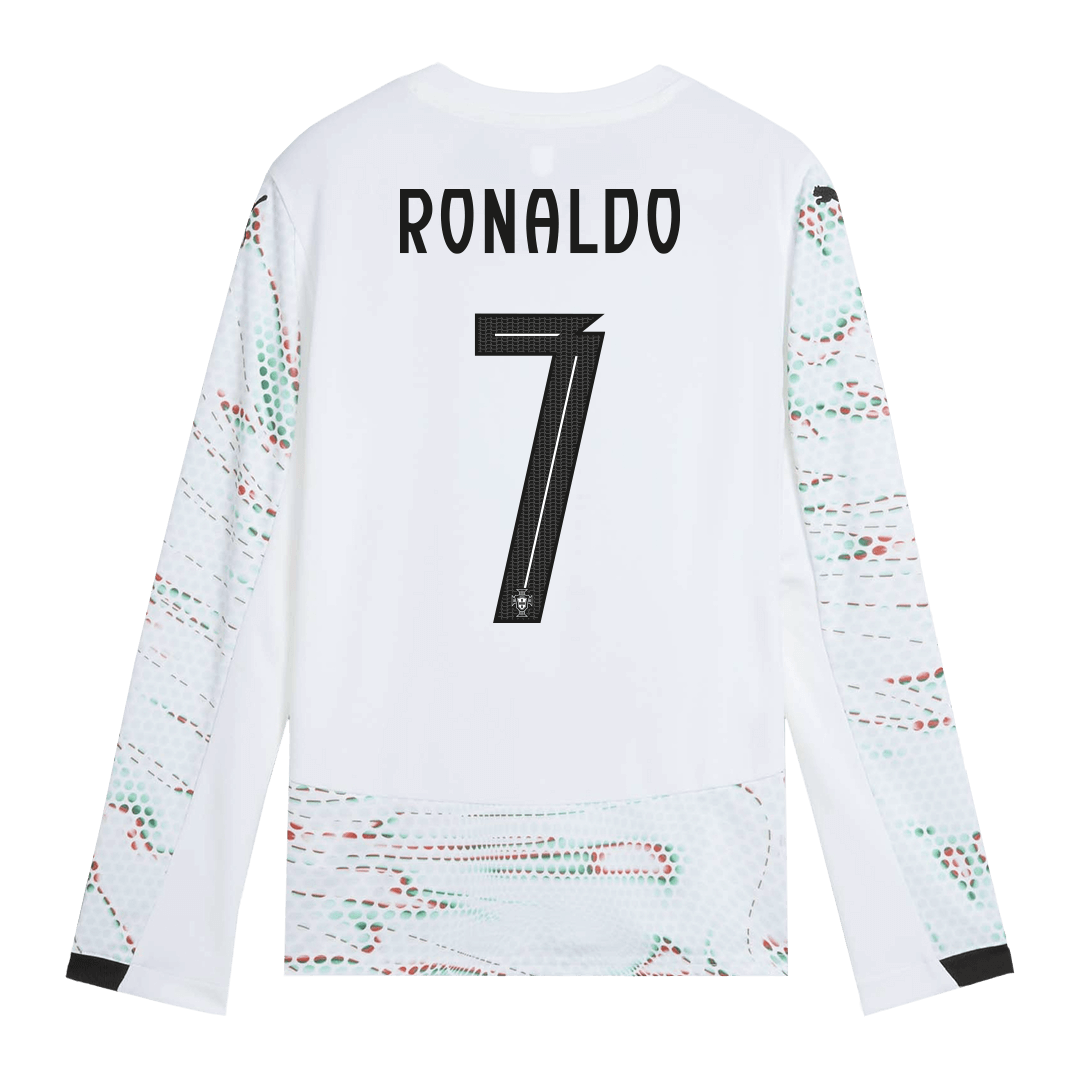 Portugal RONALDO #7 Away Soccer Jersey 2025