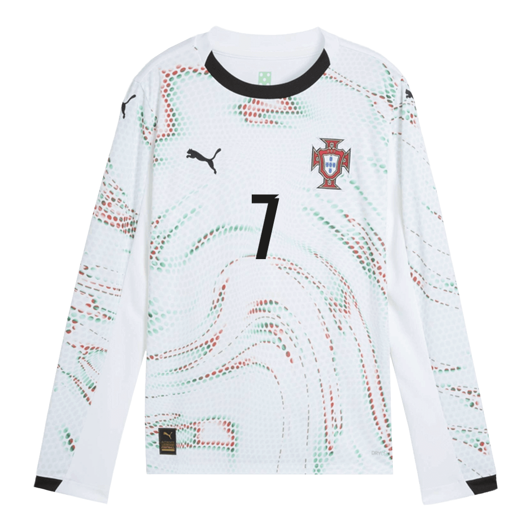 Portugal RONALDO #7 Away Soccer Jersey 2025