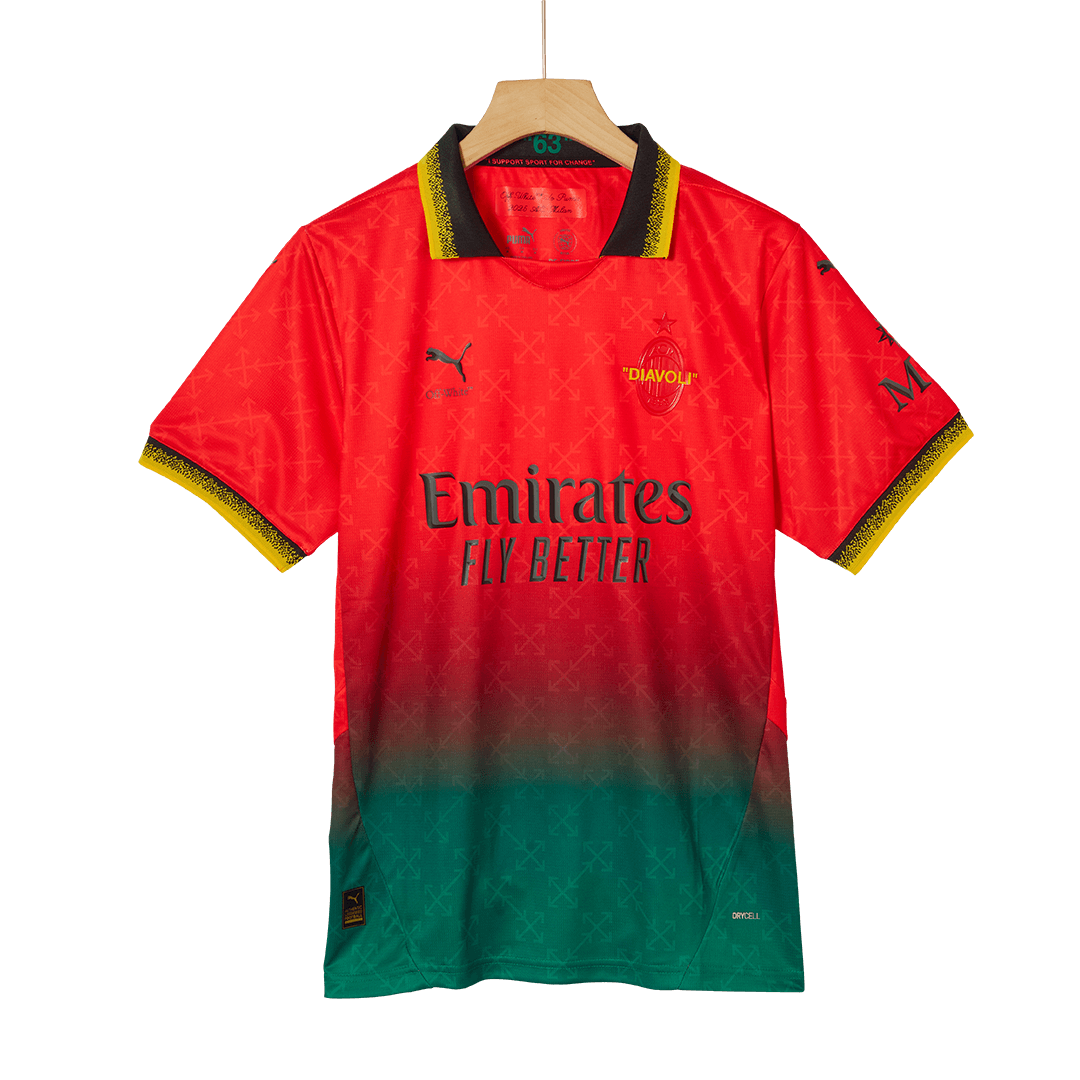 AC Milan Fourth Away Goalkeeper Soccer Jersey 2024/25 - Red