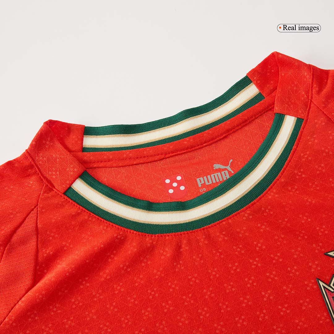 Portugal RONALDO #7 Home Soccer Jersey Authentic 2025