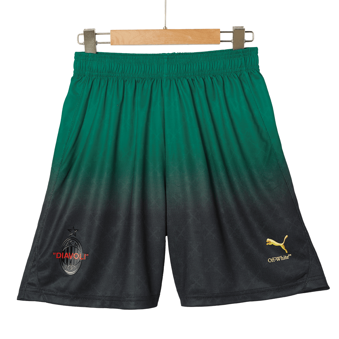 AC Milan Fourth Away Soccer Jersey Kit 2024/25 (Jersey+Shorts)