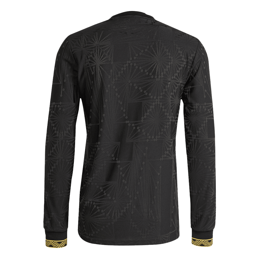 Authentic Mexico Long Sleeve Third Away Soccer Jersey 2025 - Gold Cup