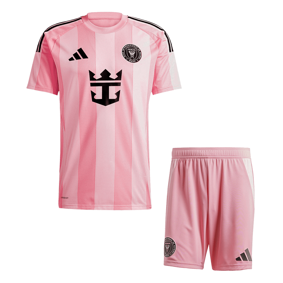 Inter Miami CF Home Soccer Jersey Kit 2025 (Jersey+Shorts)