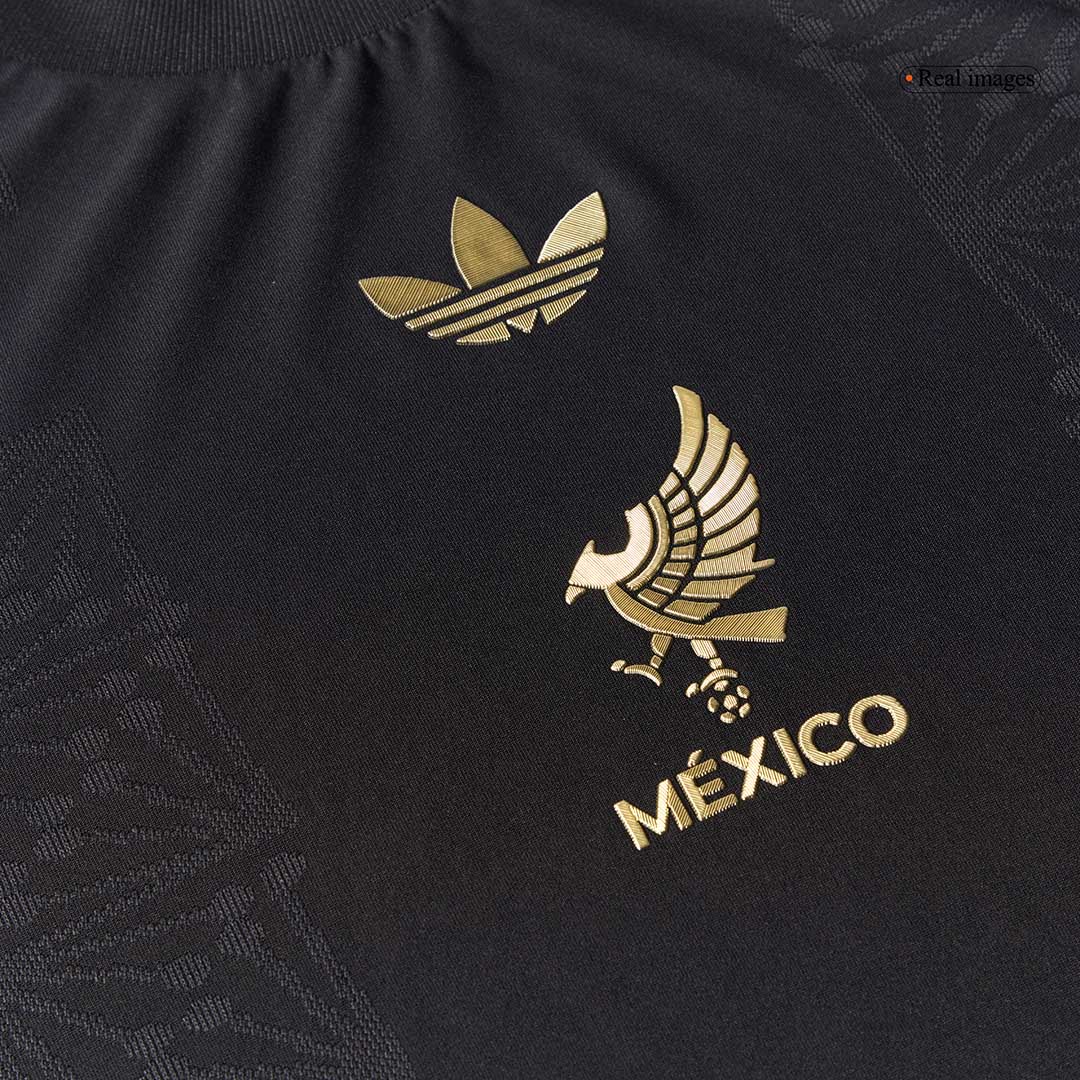 Authentic Mexico Long Sleeve Third Away Soccer Jersey 2025 - Gold Cup