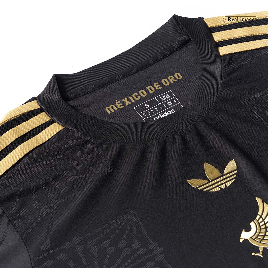 Authentic Mexico Long Sleeve Third Away Soccer Jersey 2025 - Gold Cup