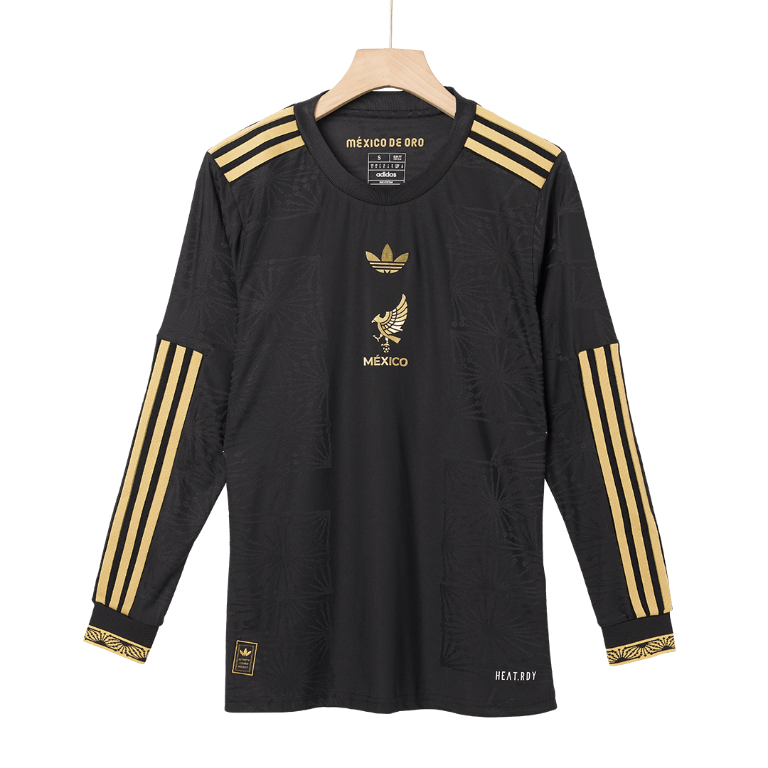 Authentic Mexico Long Sleeve Third Away Soccer Jersey 2025 - Gold Cup