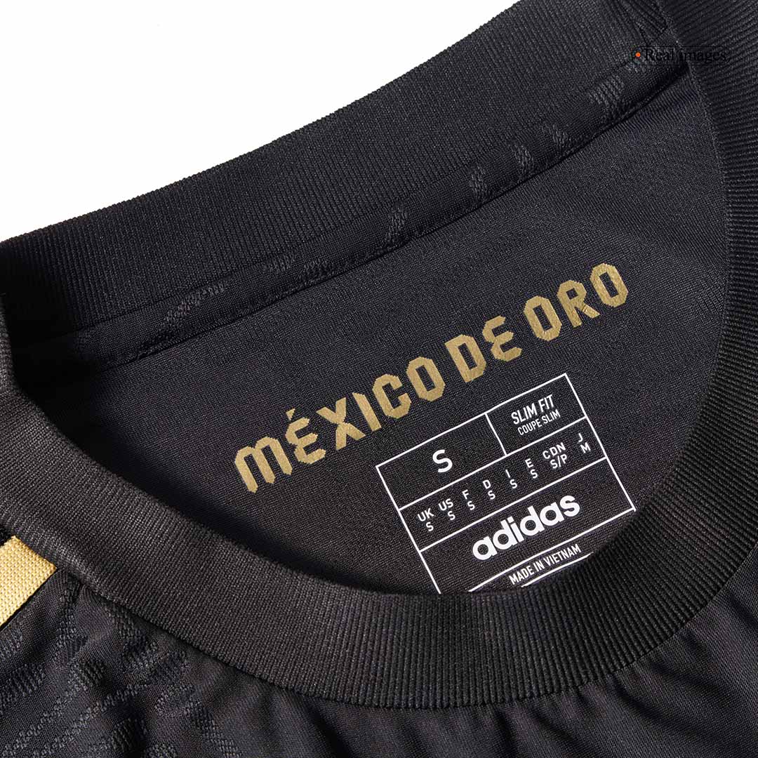 Authentic Mexico Long Sleeve Third Away Soccer Jersey 2025 - Gold Cup