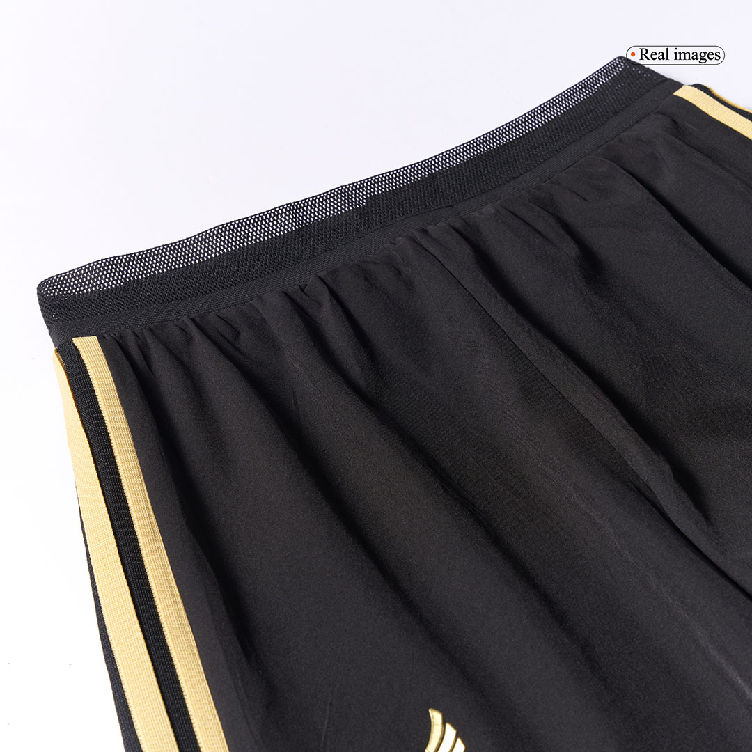 Mexico Third Away Soccer Shorts Authentic 2025 - Gold Cup